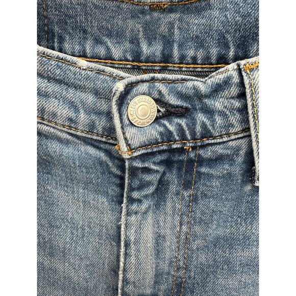 Levi's Skinny Taper Fit Medium Wash Blue Blow Out Denim Jeans Mens Size 30 x 30* - Picture 7 of 12